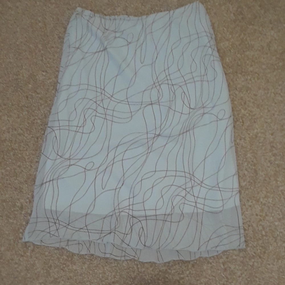 Petit Size S Lined Blue Skirt